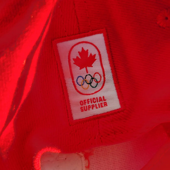 Red Olympic Baseball Hat - Picture 3 of 10